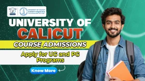 university of calicut course admissions